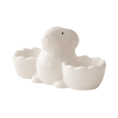 Ceramic Egg Cup Tabletop Display Tray for Home Decor Table Centerpiece