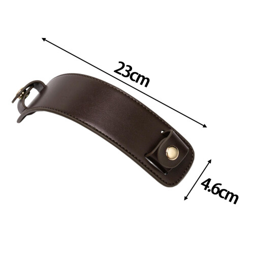 Leather Shoulder Strap Pad Wide Replacement for Satchels Handbag Lapto 1