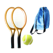 Mini Tennis Racket and Ball Set Crafts Cake Topper 1:12 Miniature Tenn