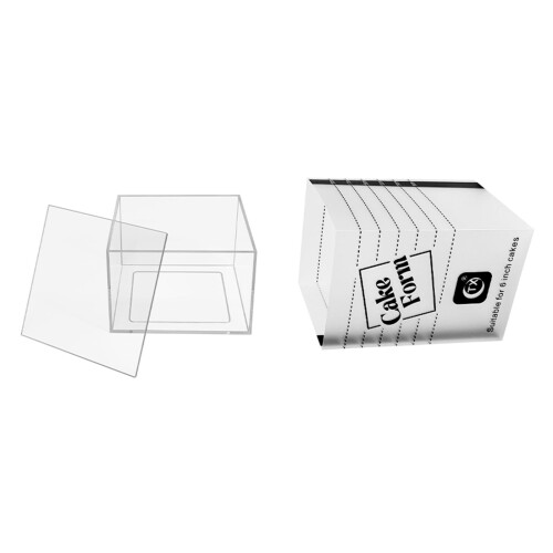 Square Cake Disc Practical Adjustable Baking Tool for Home Bakery Rest