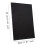 2 Pieces Stretched Black Canvas Art Boards for Crafts Tempera Acrylic 2