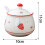 Ceramic Condiment Pot Seasoning Container for Pepper Paprika Kitchen C 2