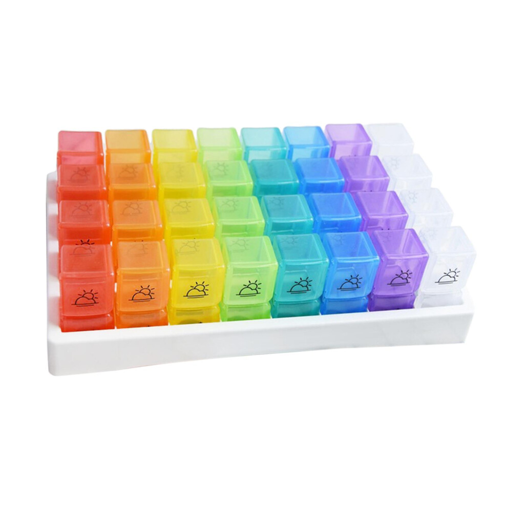 Monthly Pill Organizer 2 Times A Day Large for Vitamin 31 Day Pill Org