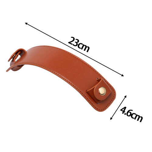 Leather Shoulder Strap Pad Wide Replacement for Satchels Handbag Lapto 1