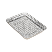 Baking Sheet with Rack Baking Pan for Family Gatherings Barbecue Resta