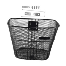 Bike Front Basket Pet Carrier Metal for Outdoor Mountain Road Bikes Sh
