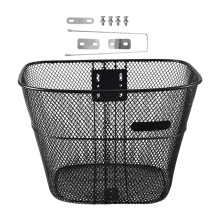Bike Front Basket Pet Carrier Metal for Outdoor Mountain Road Bikes Sh