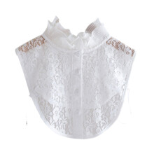 Lace Fake Collar for Women Slim Base False Collar for Dresses suits Sw