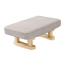 Foot Rest with Wooden Legs Modern Sofa Footrest for Home Bedroom Livin