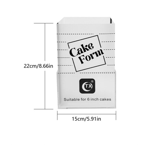 Square Cake Disc Practical Adjustable Baking Tool for Home Bakery Rest 1