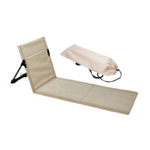 Floor Seat with Backrest Lounger Yard Adults Foldable Beach Chair Loun