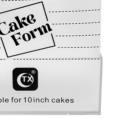 Square Cake Disc Practical Adjustable Baking Tool for Home Bakery Rest 2