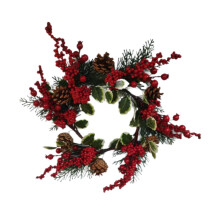 Christmas Candle Ring Home Decor Christmas Decoration for Living Room
