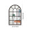 Arched Window Wall Mirror Windowpane Arch Mirror for Vanity Bedroom Ba 2