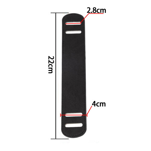 Leather Shoulder Strap Pad Handle Wide Replacement for Tote Satchels H 1