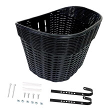 Bicycle Basket Pannier Front Bike Basket for Picnic Grocery Shopping C
