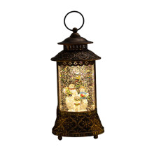 Christmas Musical Snow Globe Lantern Christma Decoration for Xmas Home