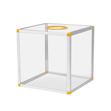 Clear Lucky Draw Box Comment Box Lottery Box for Business Fundraising