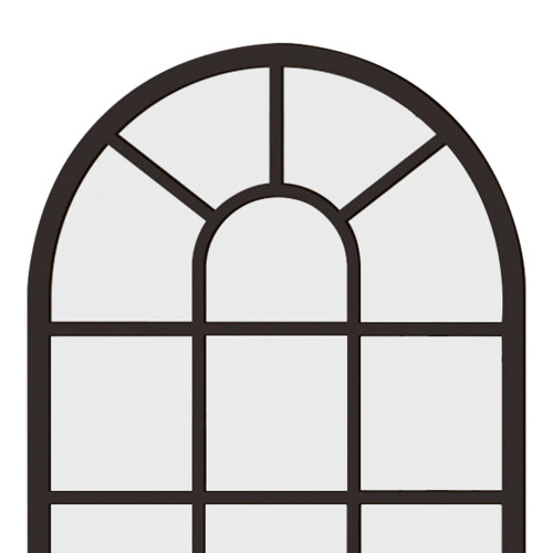 Arched Window Wall Mirror Windowpane Arch Mirror for Vanity Bedroom Ba 2