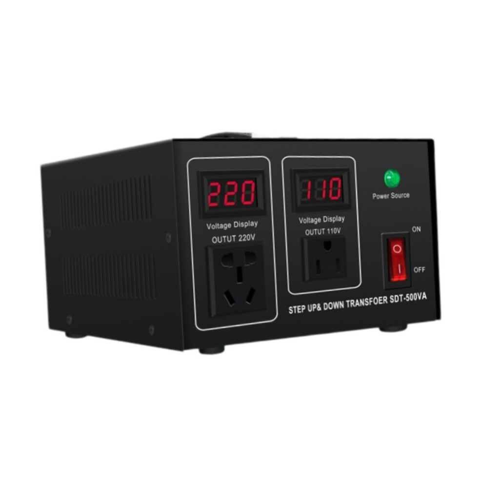 Voltage Transformer Converter Us Adapter Accurate Heavy Duty Power Con 6902695662713