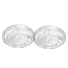 2Pcs Refillable Oil Lamps Sturdy Oil Lights for Tabletop Dining Restau