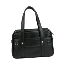 Women Leather Shoulder Bag Lightweight Satchel Tote Bags with Zipper H