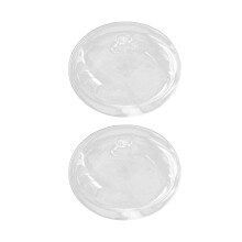 2Pcs Refillable Oil Lamps Sturdy Oil Lights for Tabletop Dining Restau