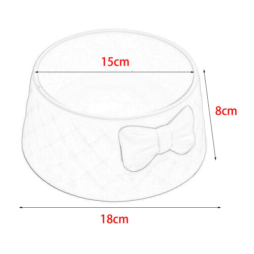 Cat Bowl Indoor Cats Stable Creative Feeder for Kitty Accessories Kitt 1