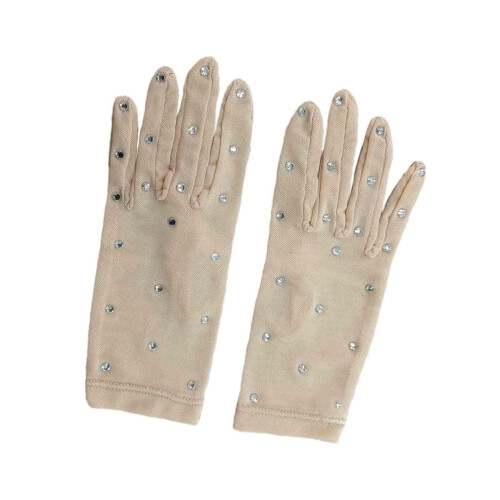 Ice Skating Gloves Skate Gloves for Stage Performance Dance Show Compe