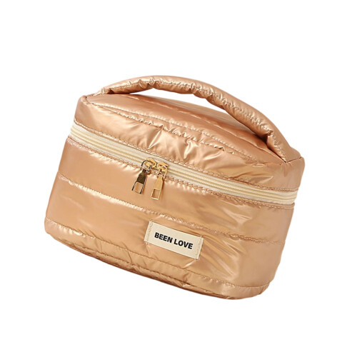 Modische, tragbare-goldene quadratische Tasche L