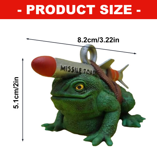 Joke Mistletoe Decors Alternative Rockets Toads Pendant Missiles 2