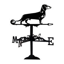 Small Metal Weathervane Decorative Weather Vane for Farmhouse Courtyar