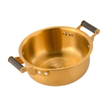 Korean Ramen Pot Stockpot 304 Stainless Steel Double Handles Kimchi So