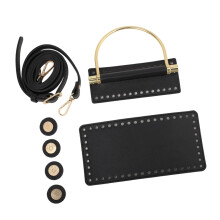 DIY PU Leather Crochet Bag Birthday Repair Adjustable Strap Wife Botto