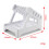 Thermal Label Holder Detachable for Rolls and Fanfold Labels Office De 2