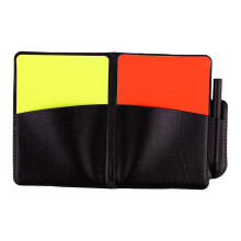 Soccer Referee Cards Set PVC Football Yellow and Red Card for Outdoor