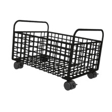 Rolling Utility Cart Under Desk Sturdy Portable for Sundries Bedroom N
