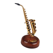 Saxophone Music Box Fine Workmanship Home Decoration for Table Office