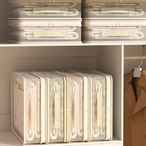 Drawer Style Storage Boxes Breathable Fabric Bedding-5 1