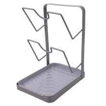 Sturdy Carbon Steel Pot Lid Stand Including Wide Flat-2-tier A