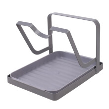 Sturdy Flat Steel Lid Rack Enhances Stability Prevents-1-tier C