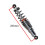2Pcs Generic Rear Shock Absorber Easily Install Rear Shock Suspension 2