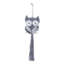 Hand Woven Owl Tapestry Macrame Wall Art Decor for Living Room Backdro