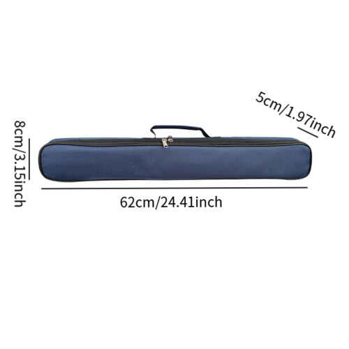 Flute Carrying Bag Hold 2 Flutes Practical Reusable Bamboo Flute Stora 1