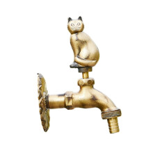 Decorative Outdoor Garden Faucet Yard Washing Machine Laundry Wall Mou