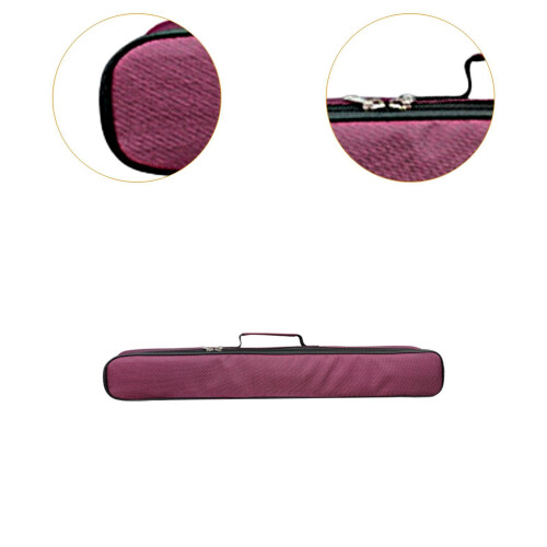 Flute Carrying Bag Hold 2 Flutes Practical Reusable Bamboo Flute Stora 2