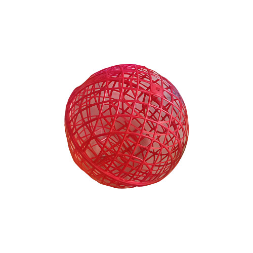 Moveable Round Cage Rolling Safety Cage For Small-Red 20cm