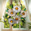 Acryl-Fensterbehänge, Vögel, Sonnenblumen,-20cm Typ 7 6