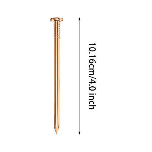 Solid Copper Clout Nails Sturdy Practical for Roof Boat Stump Removal 1