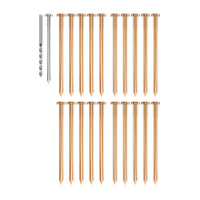 Solid Copper Clout Nails Sturdy Practical for Roof Boat Stump Removal